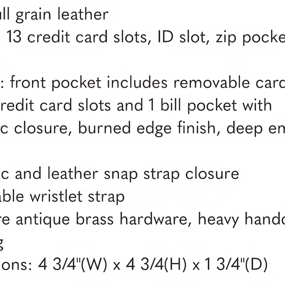 Patricia Nash Tartan Plaid Valentia II Wristlet Wallet - Picture 9 of 9